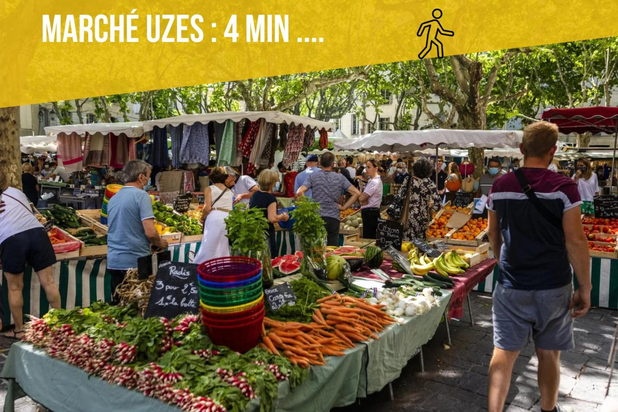 Ulysse, Appartement Spacieux Au Centre Historique D'Uzes En Rez-De-Chaussee Avec Exterieur, Proche Parking Des Marroniers Luaran gambar